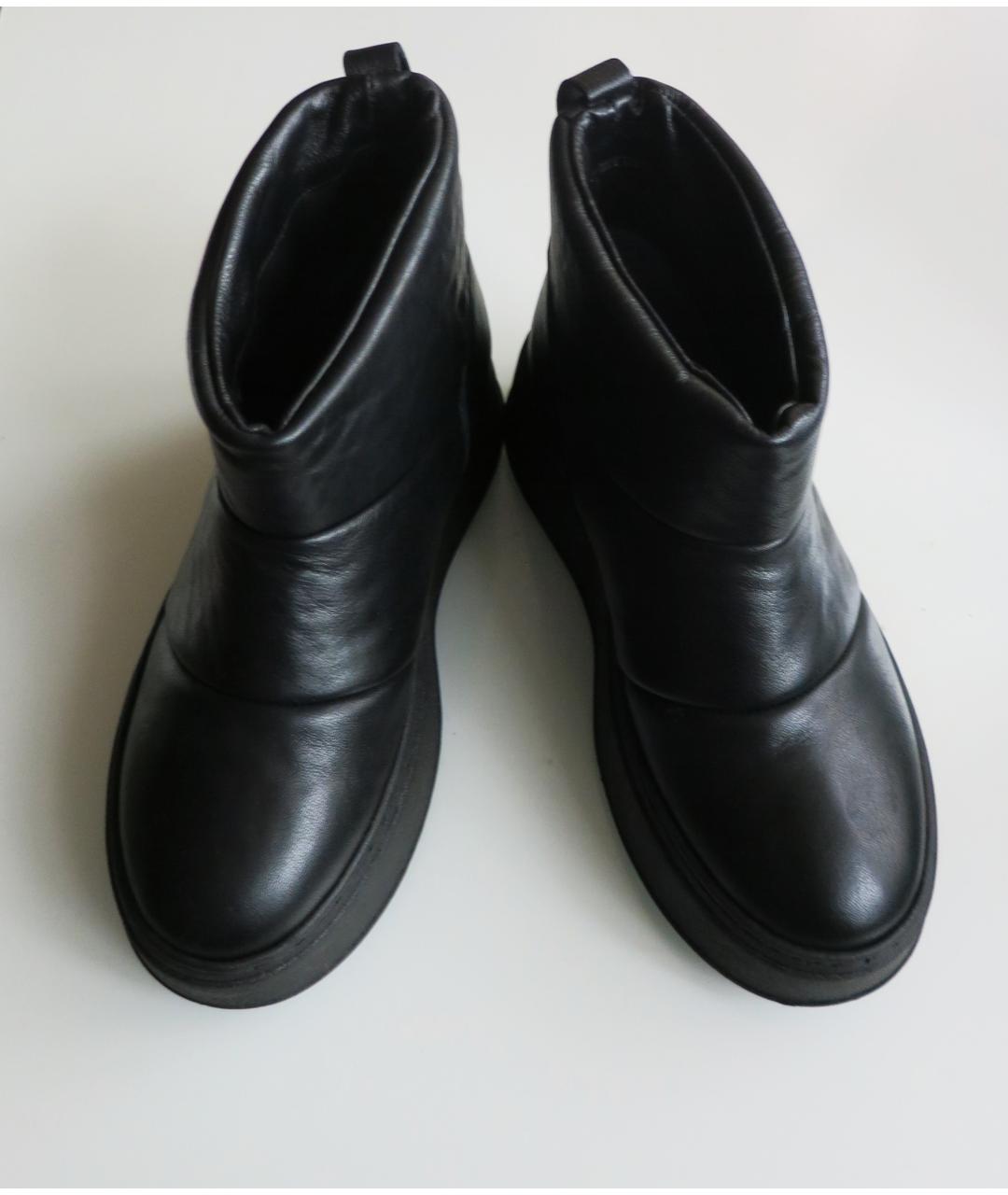 Principe di Bologna Черные кожаные ботинки, фото 8