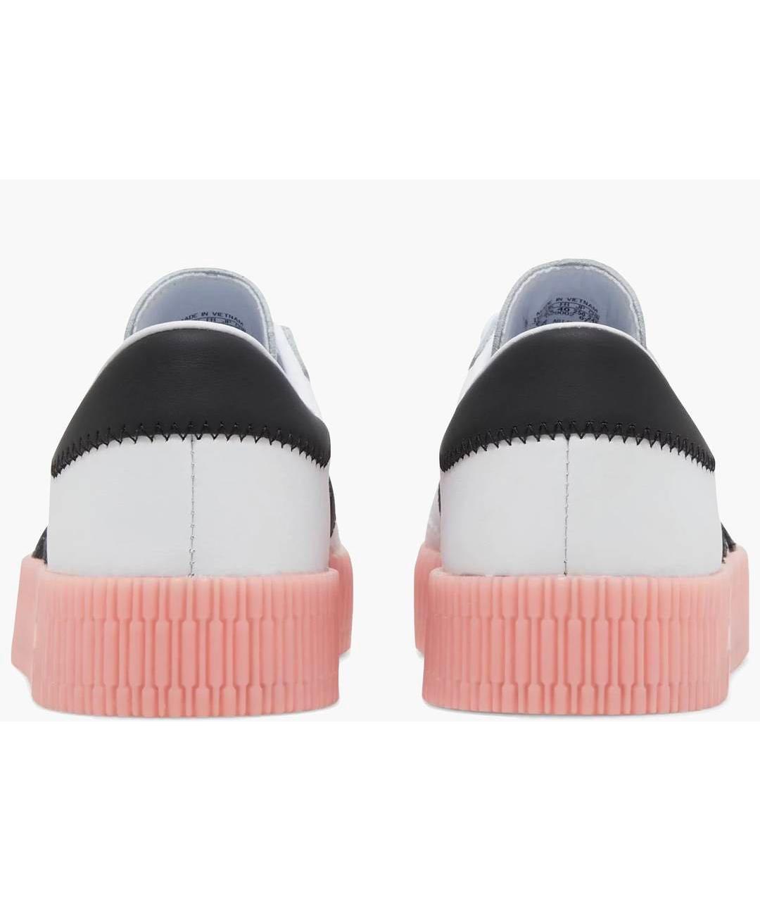 ADIDAS Белые кроссовки из искусственной кожи, фото 4