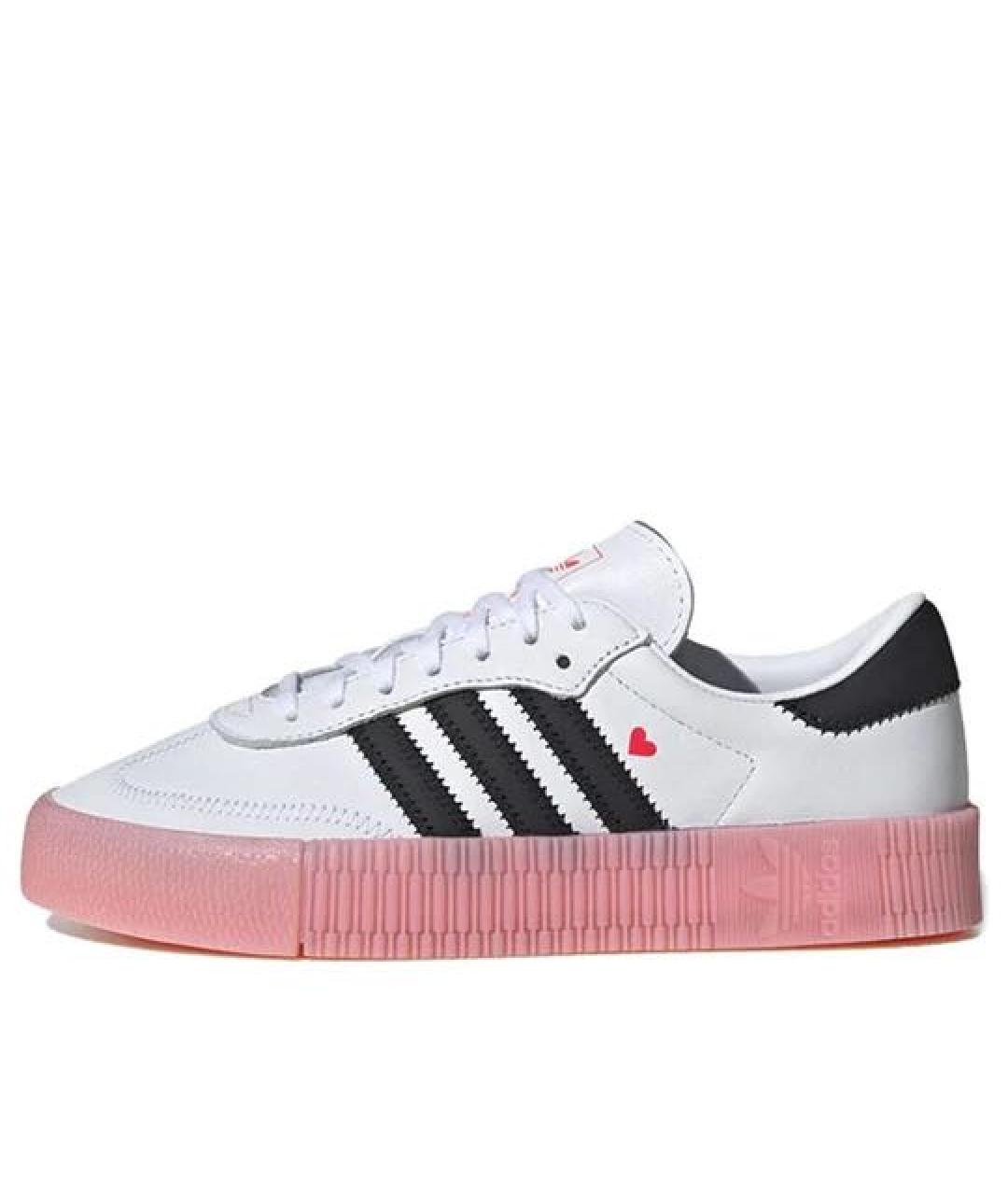 ADIDAS Белые кроссовки из искусственной кожи, фото 6