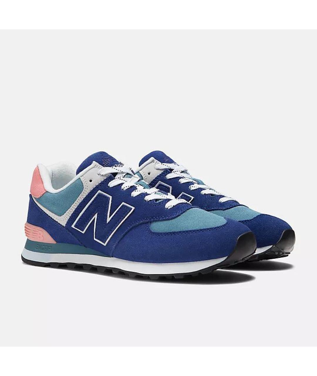 NEW BALANCE Мульти замшевые низкие кроссовки / кеды, фото 7