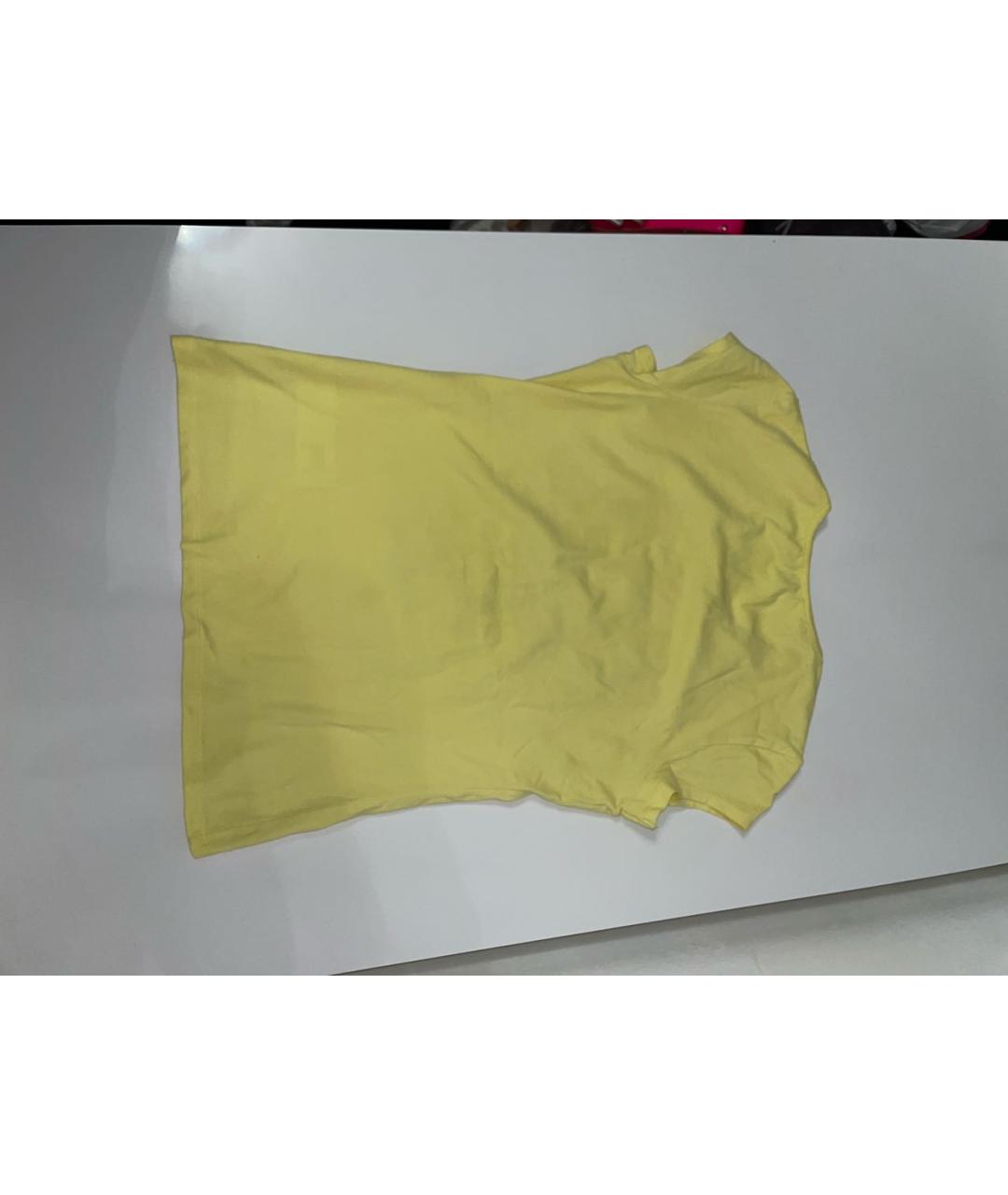 KENZO KIDS Желтый хлопковый детская футболка / топ, фото 2