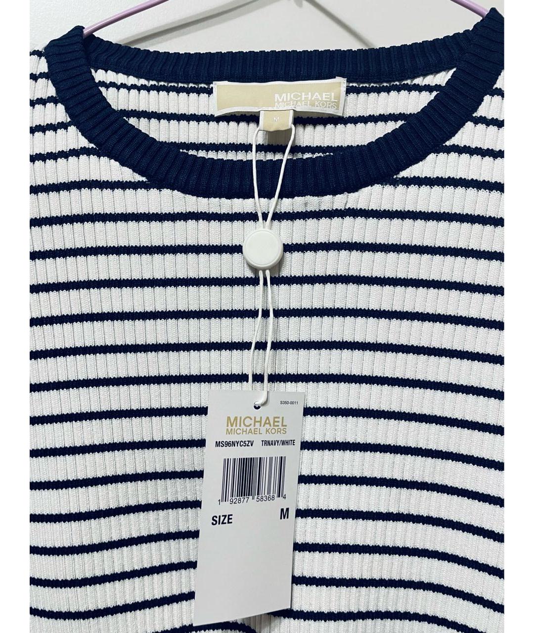 MICHAEL MICHAEL KORS Белый вискозный джемпер / свитер, фото 3