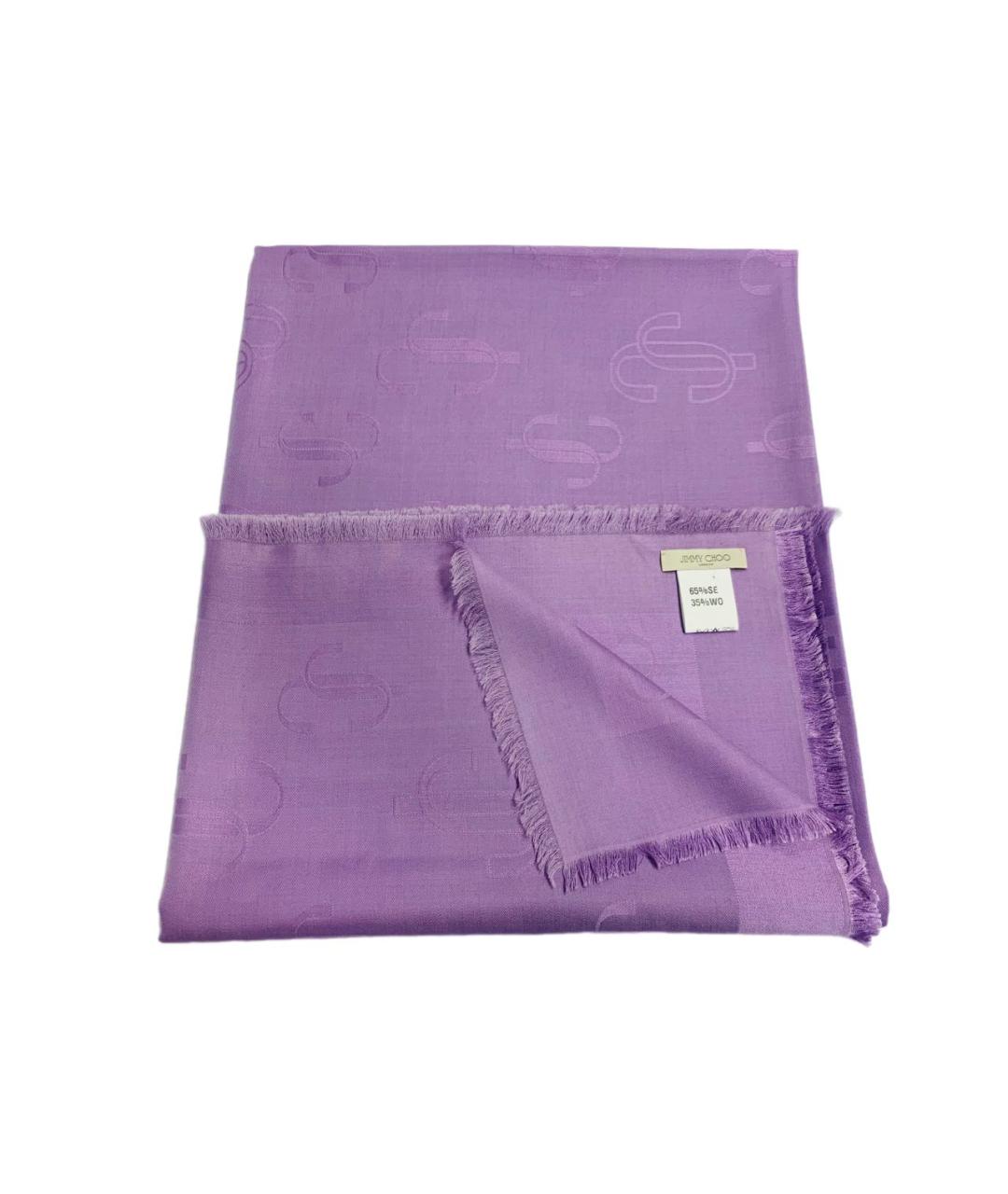 JIMMY CHOO Фиолетовый платок, фото 3