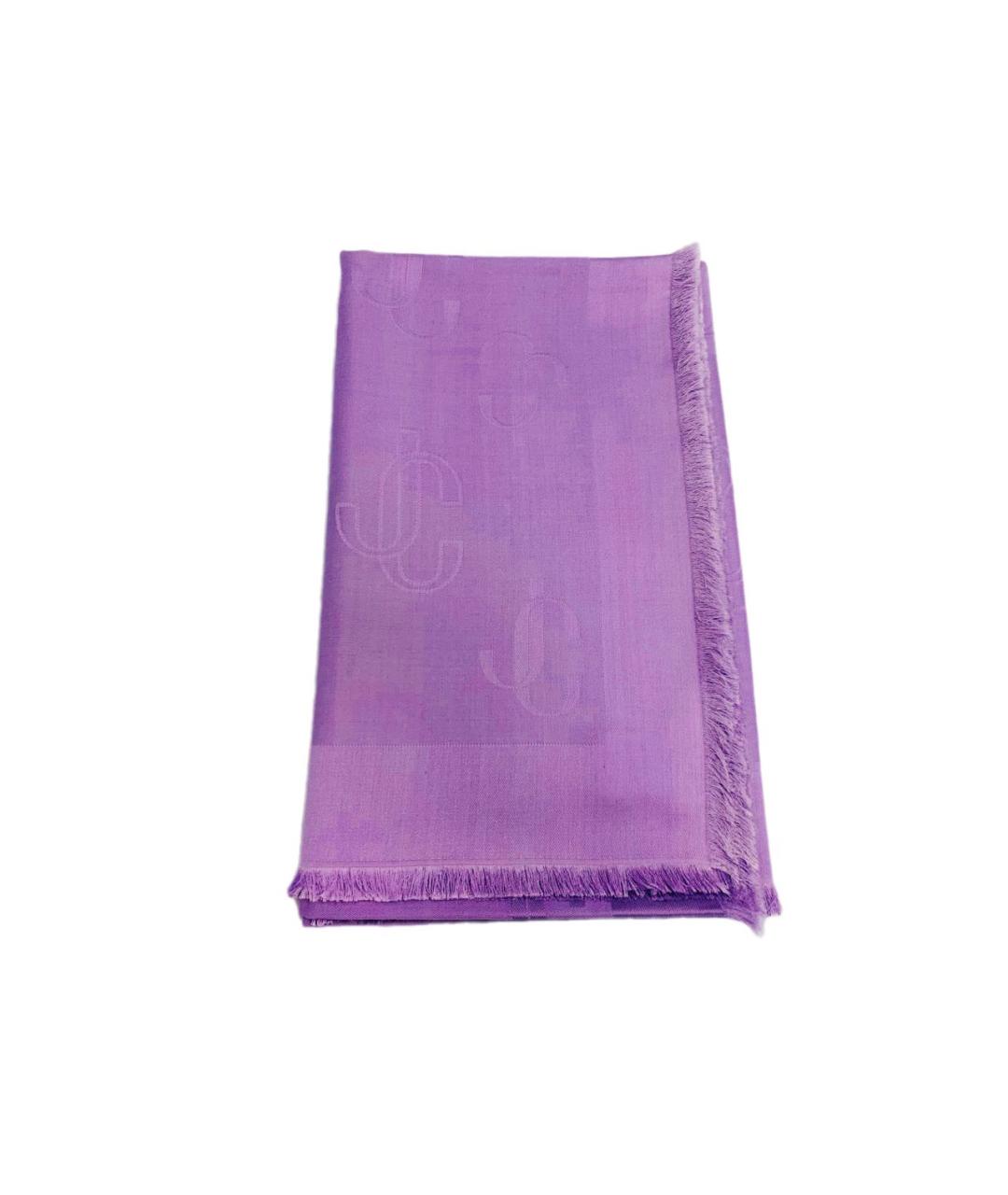 JIMMY CHOO Фиолетовый платок, фото 9