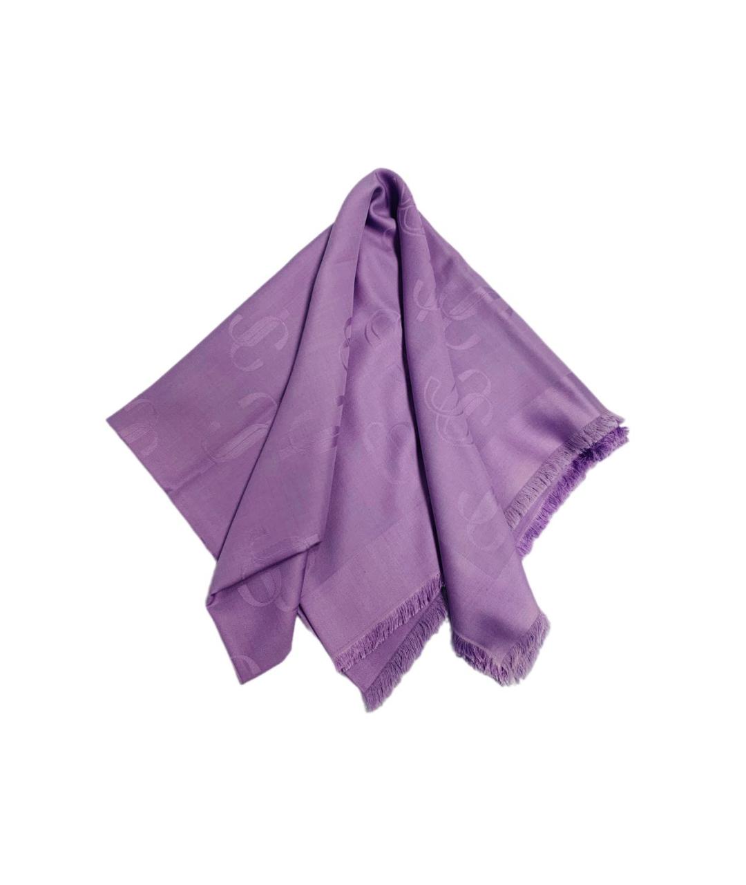 JIMMY CHOO Фиолетовый платок, фото 7