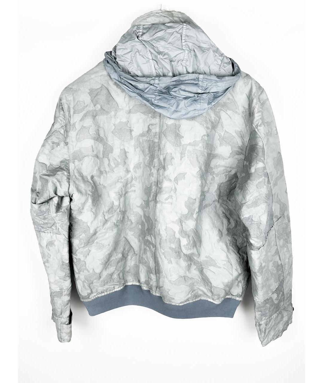 STONE ISLAND Голубая хлопковая куртка, фото 2