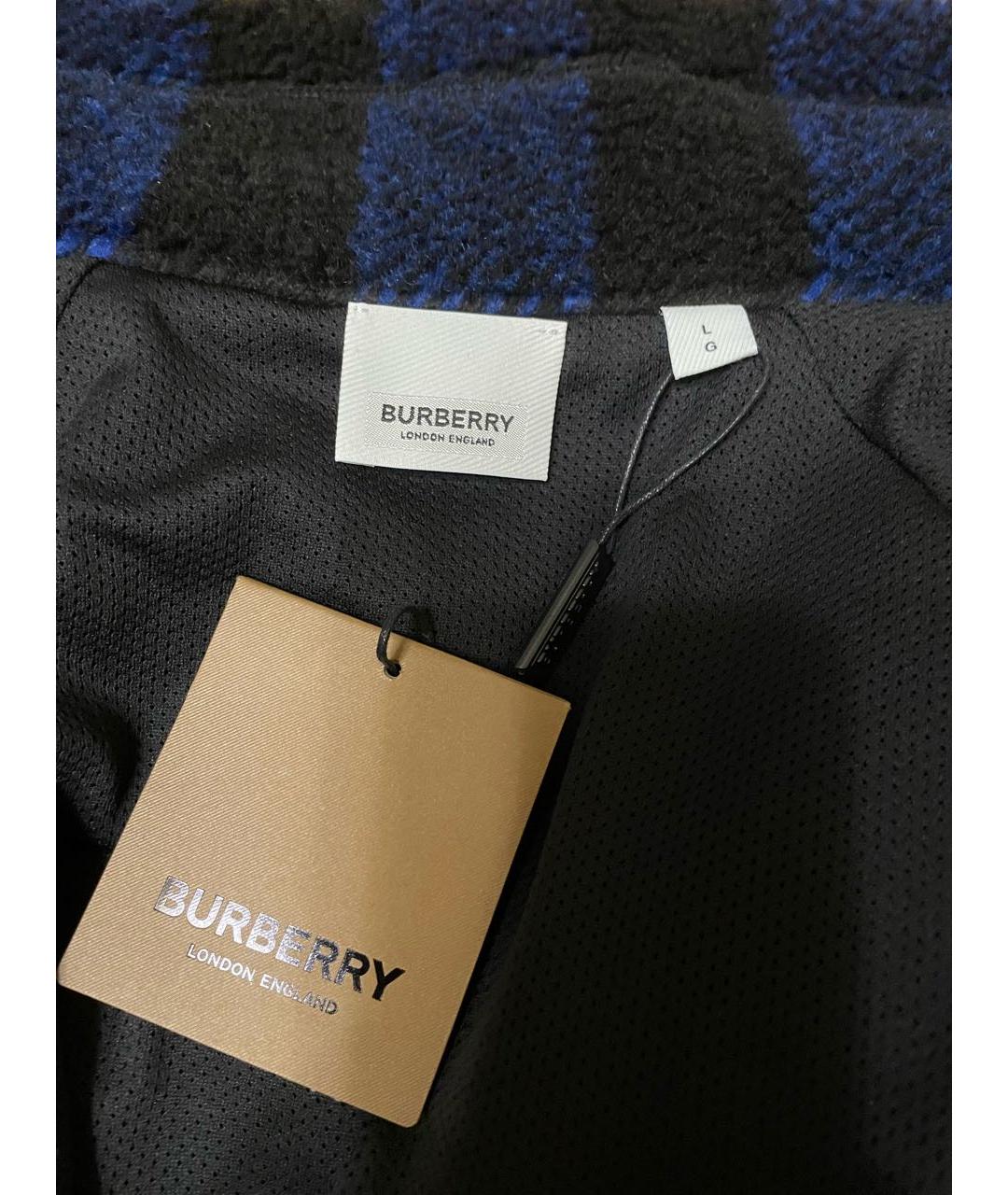 BURBERRY Синяя куртка, фото 4