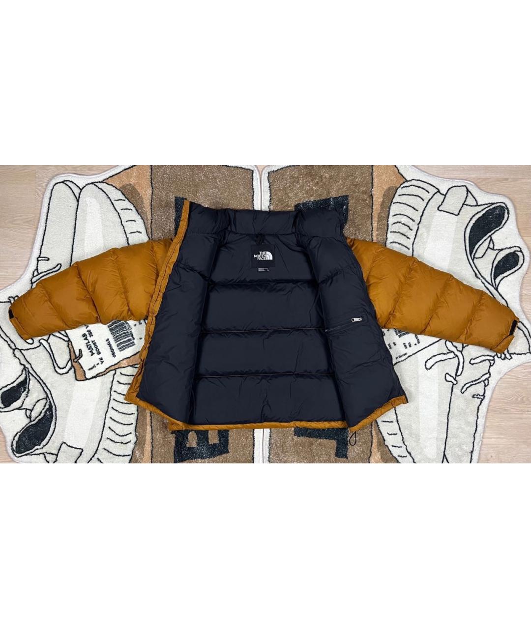 THE NORTH FACE Коричневый пуховик, фото 6