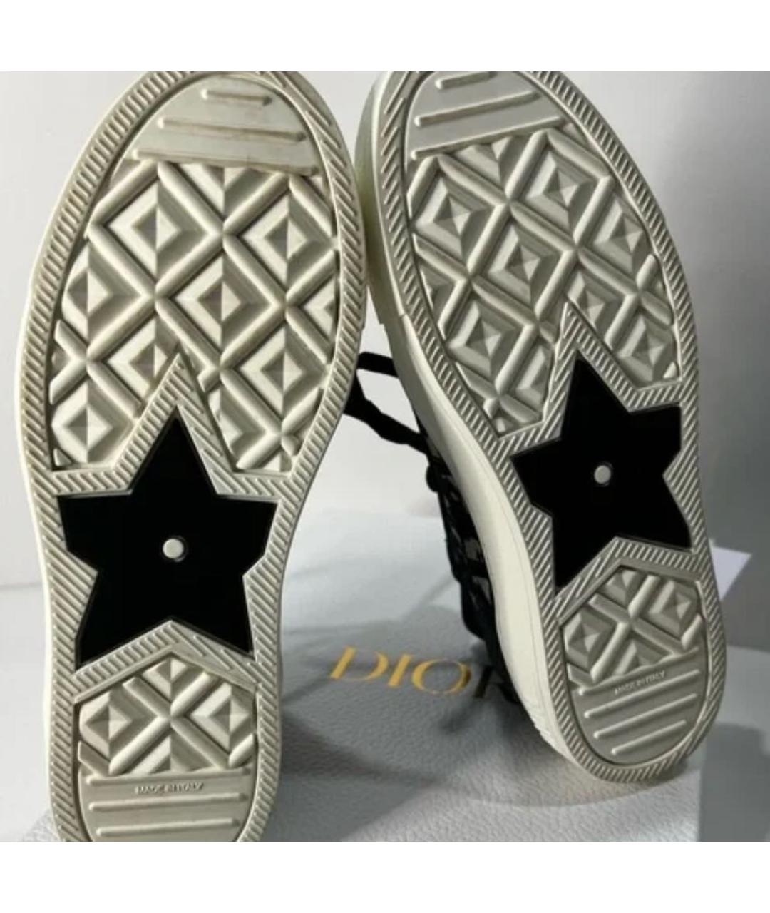 CHRISTIAN DIOR Темно-синие кеды, фото 3