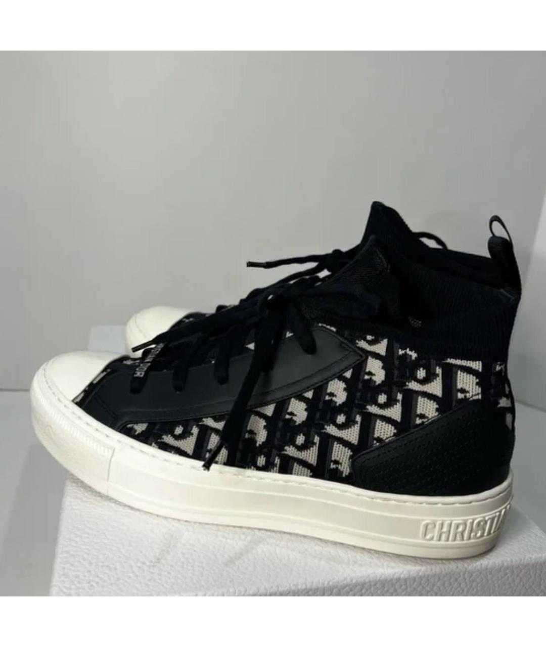 CHRISTIAN DIOR Темно-синие кеды, фото 5