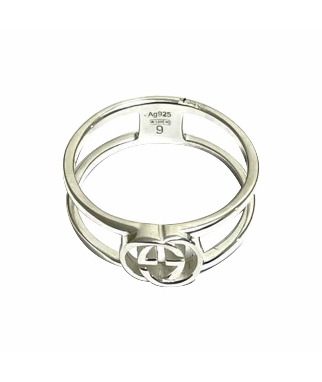 GUCCI Серебряное серебряное кольцо, фото 1