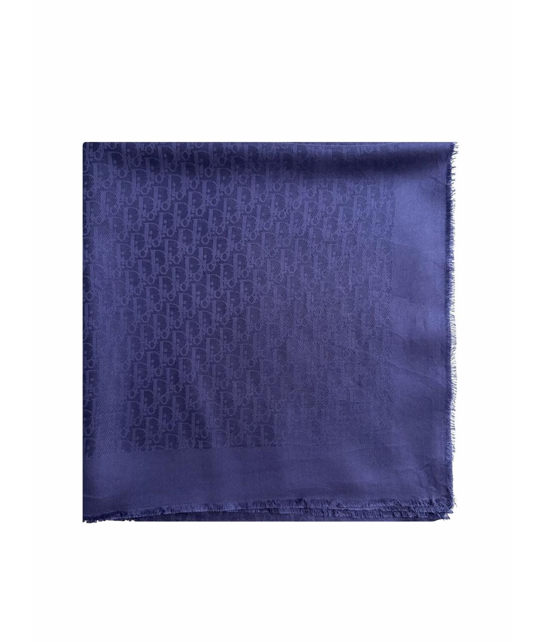 CHRISTIAN DIOR PRE-OWNED Фиолетовый кашемировый платок, фото 1