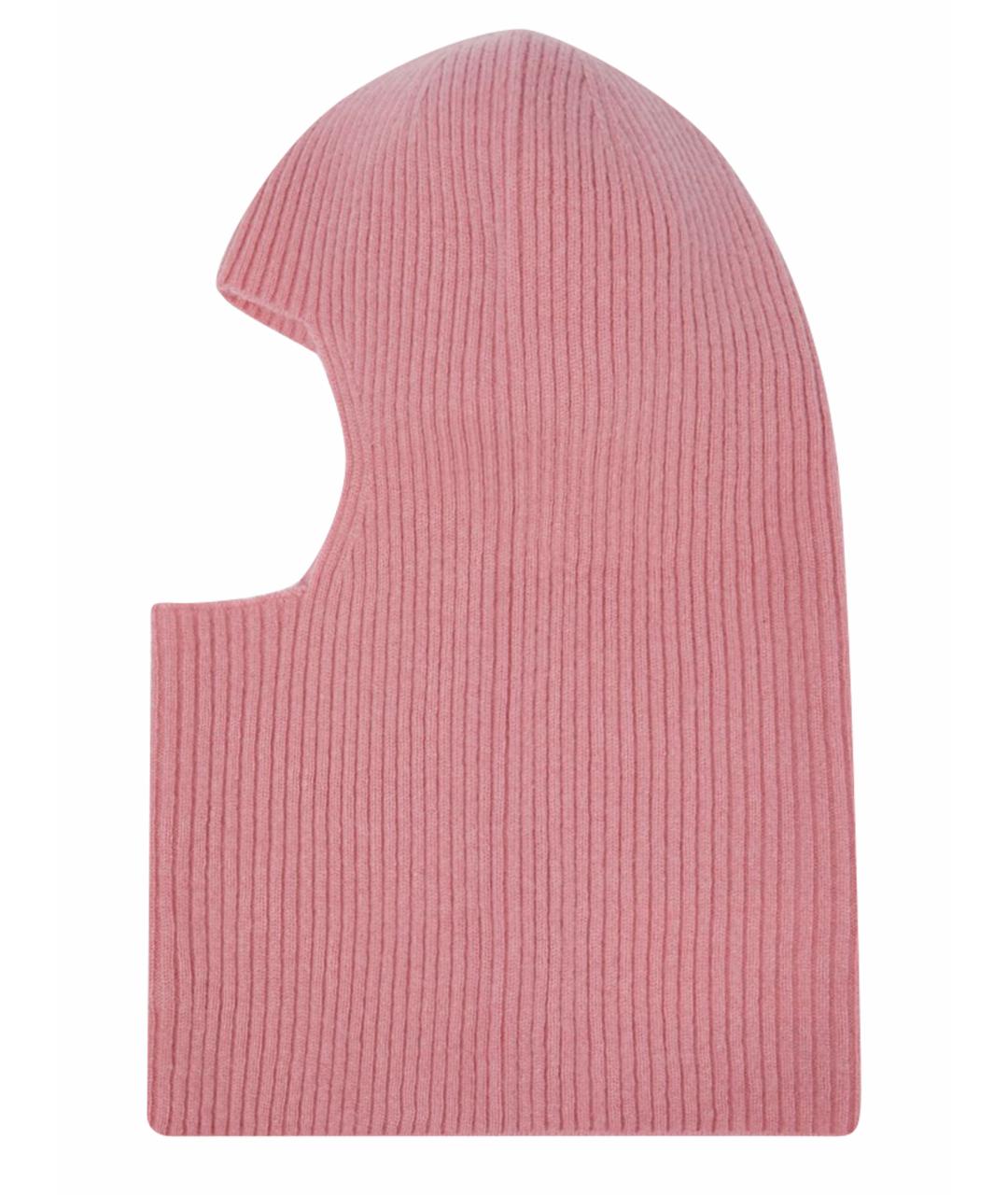MAX MARA Розовая кашемировая шапка, фото 1