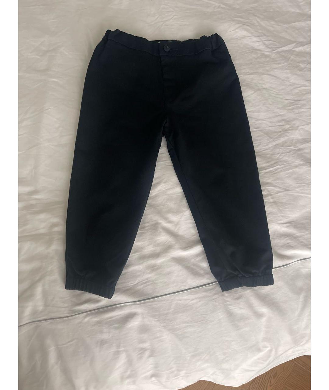 EMPORIO ARMANI Черные хлопковые брюки и шорты, фото 5