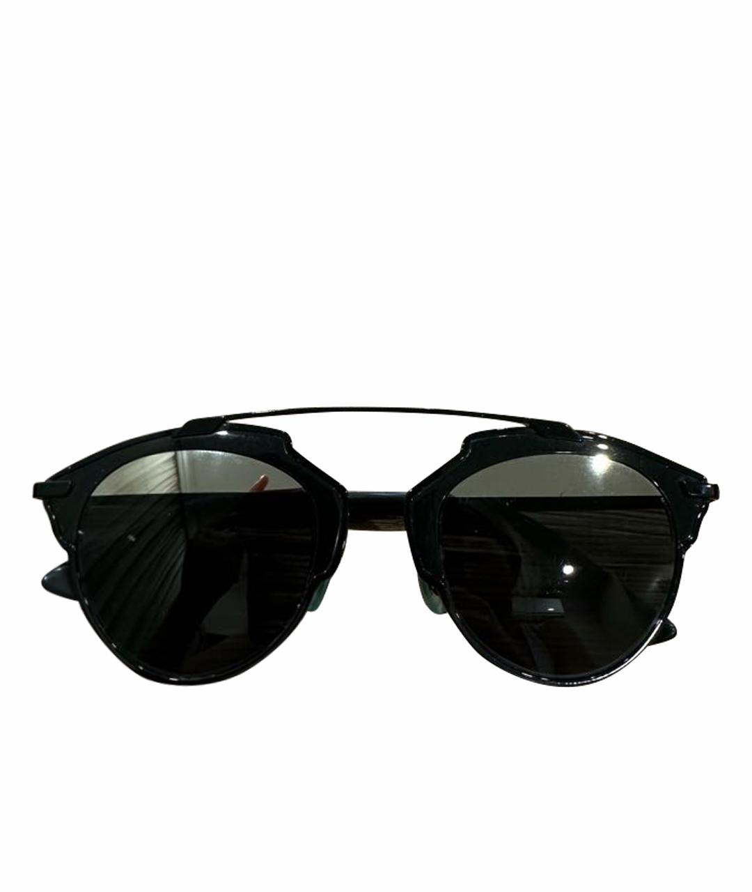 CHRISTIAN DIOR PRE-OWNED Черные солнцезащитные очки, фото 1