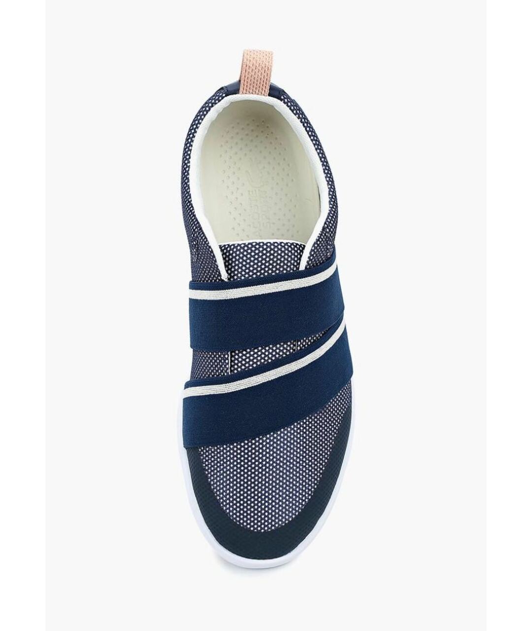 LACOSTE Темно-синие текстильные кроссовки, фото 4