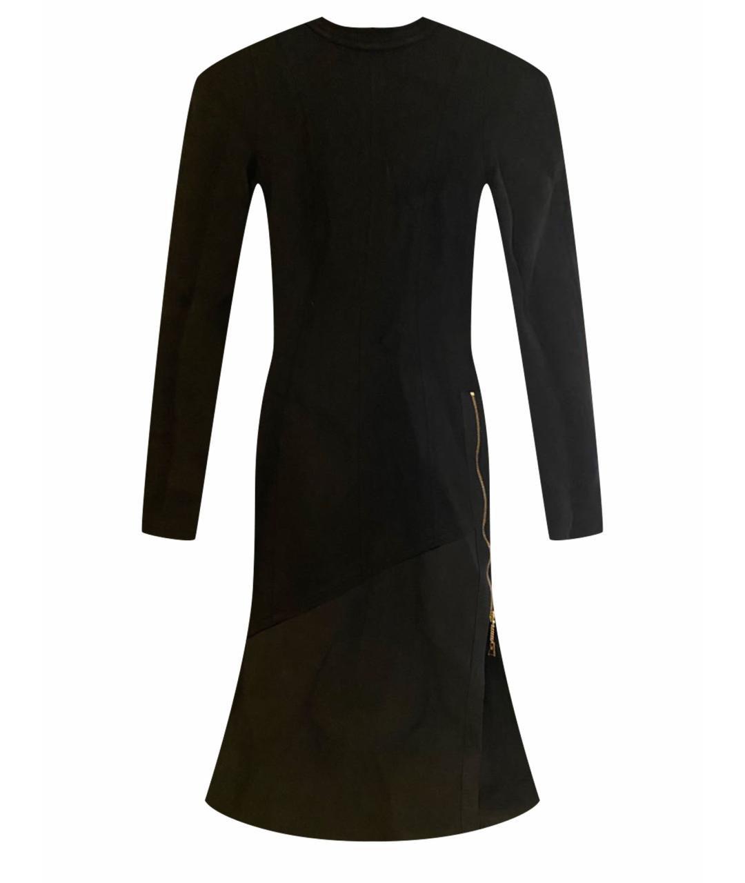 LOUIS VUITTON PRE-OWNED Черное синтетическое повседневное платье, фото 1
