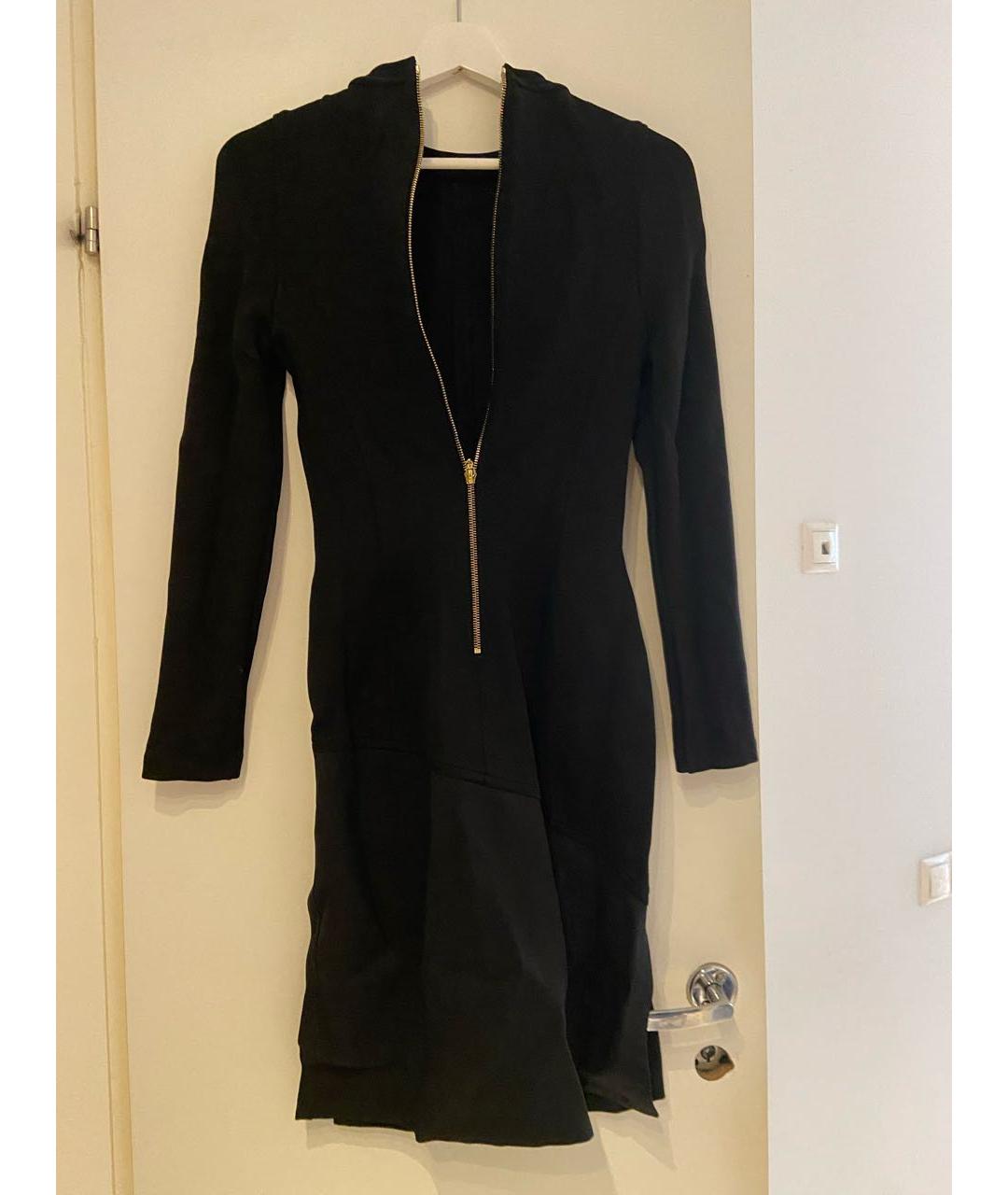 LOUIS VUITTON PRE-OWNED Черное синтетическое повседневное платье, фото 2