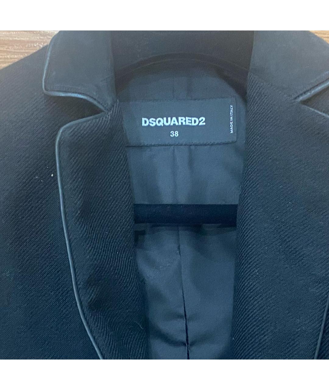 DSQUARED2 Черный жакет/пиджак, фото 8
