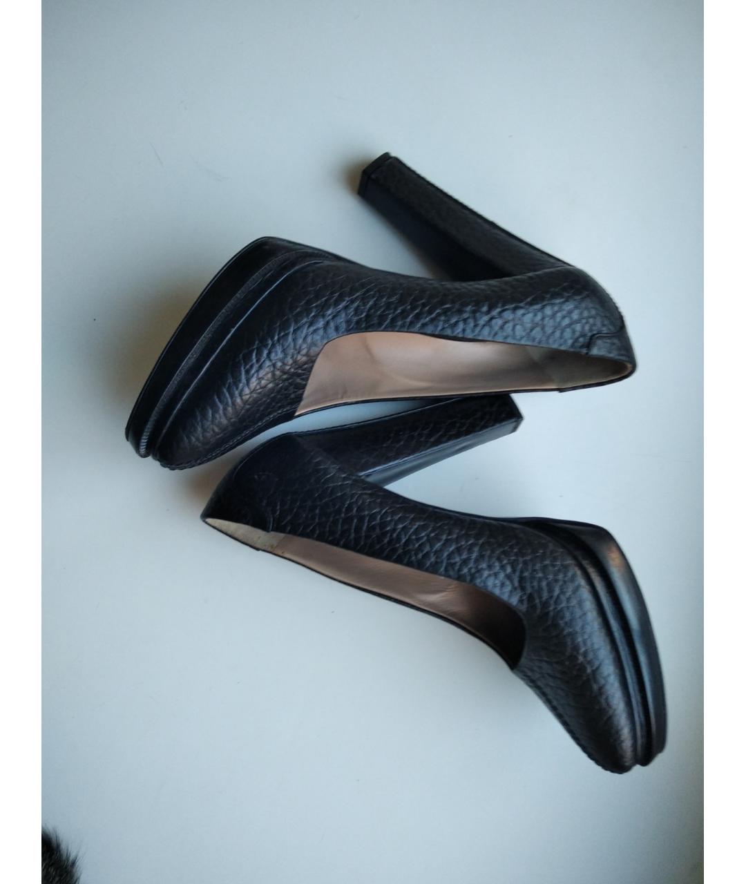 PROENZA SCHOULER Черные кожаные туфли, фото 6