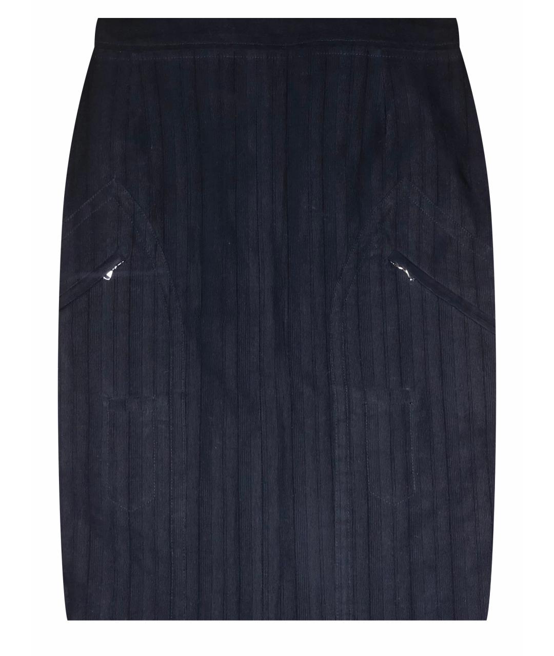 COSTUME NATIONAL Черная юбка миди, фото 1