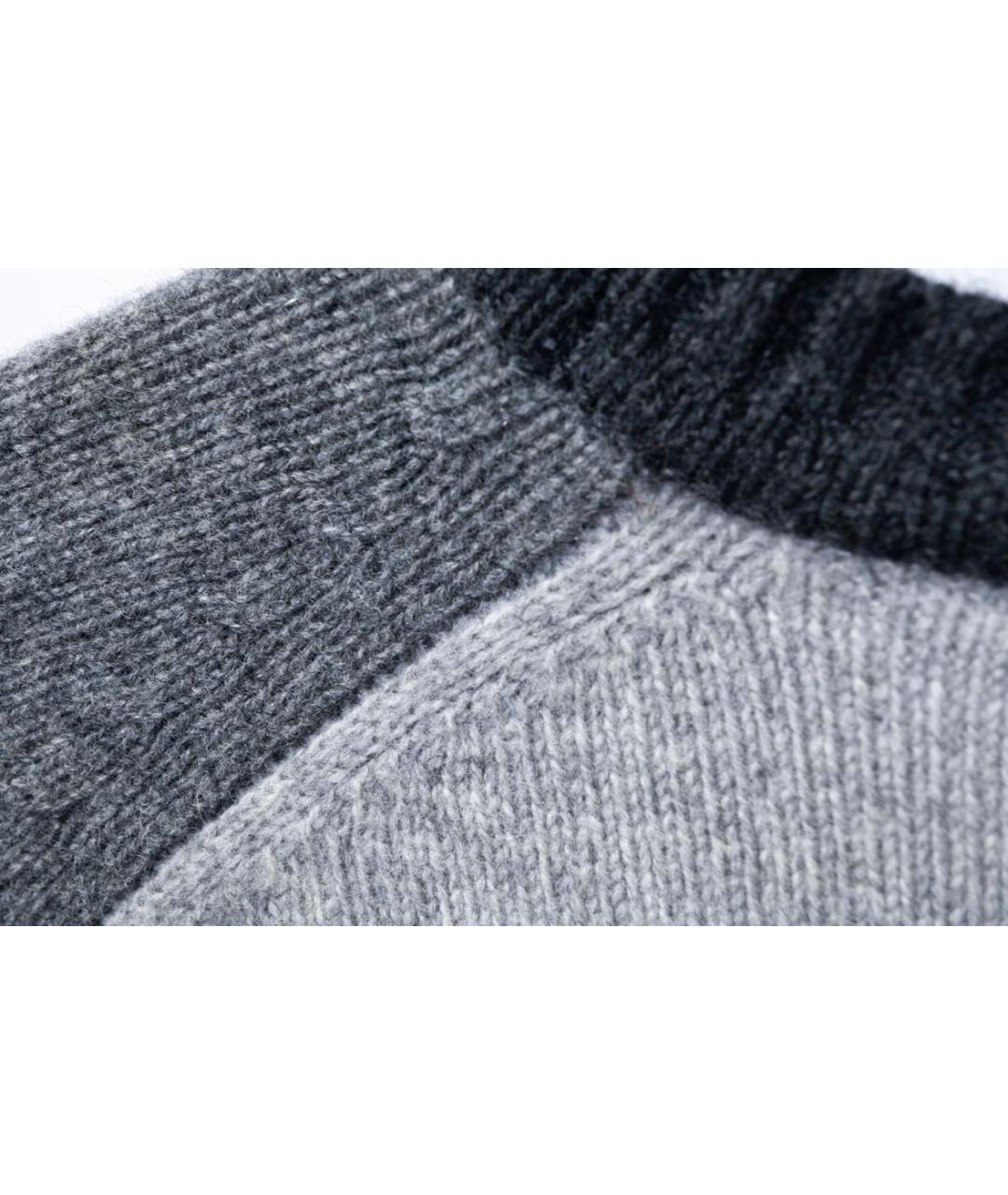 ORLEBAR BROWN Серый шерстяной джемпер / свитер, фото 4