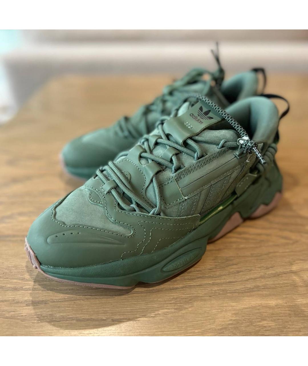 Adidas falcon cheap w green