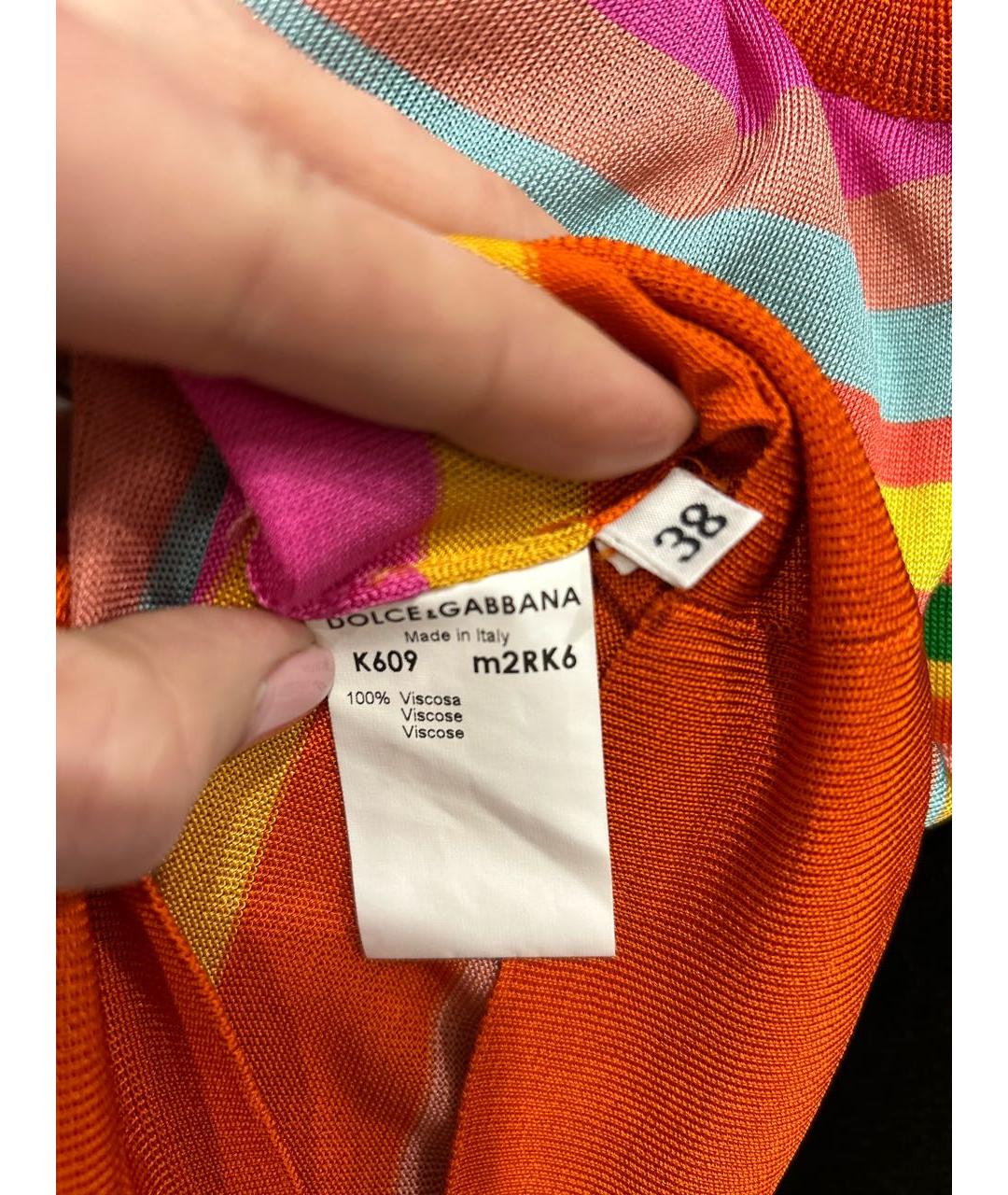 DOLCE&GABBANA Мульти вискозная водолазка, фото 5