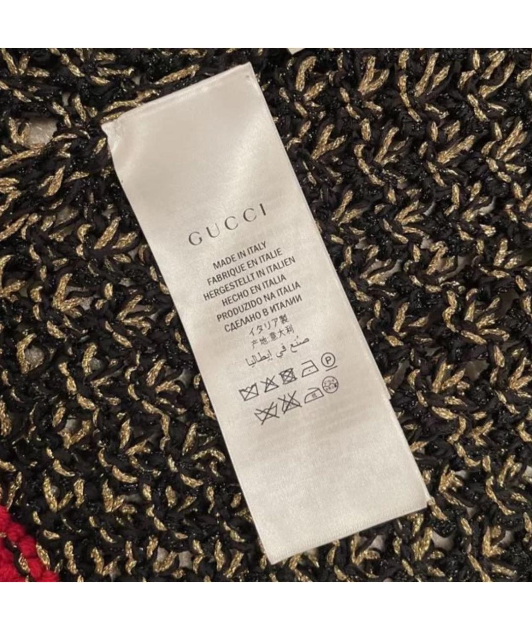GUCCI Золотой шерстяной костюм с юбками, фото 6