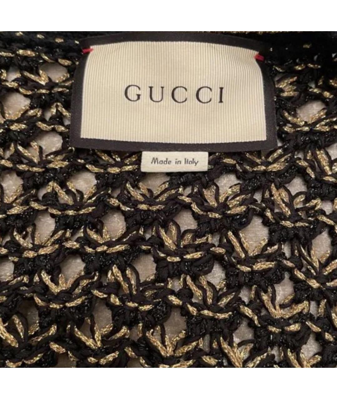 GUCCI Золотой шерстяной костюм с юбками, фото 5