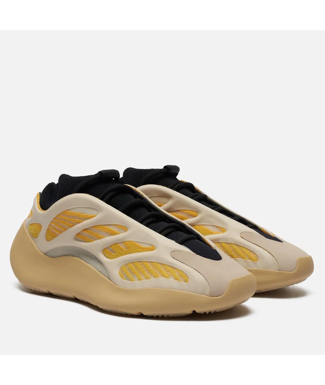 ADIDAS YEEZY Желтые кроссовки, фото 2
