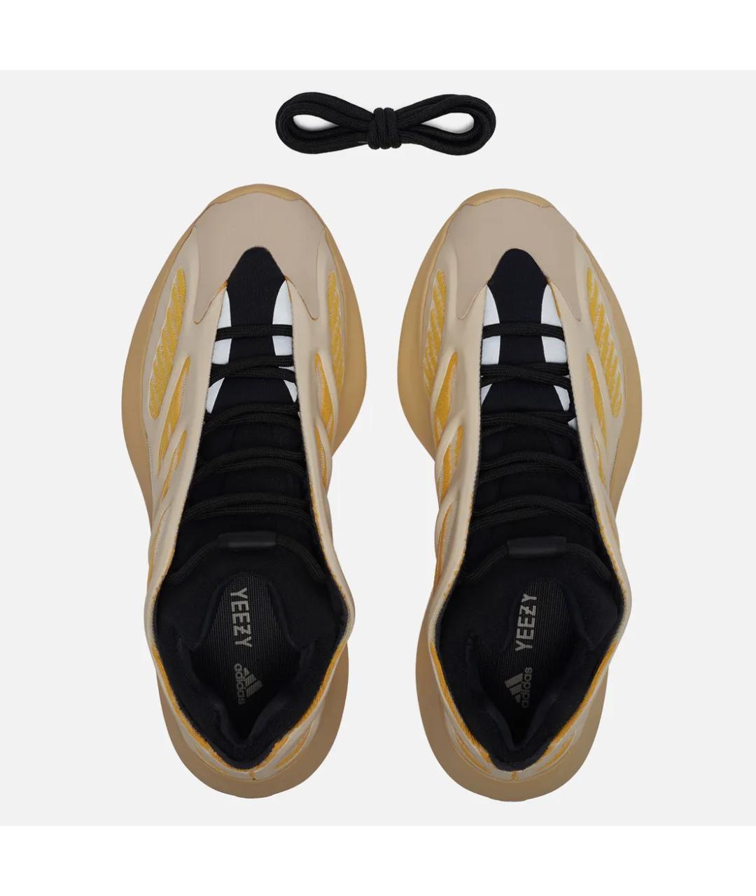 ADIDAS YEEZY Желтые кроссовки, фото 3