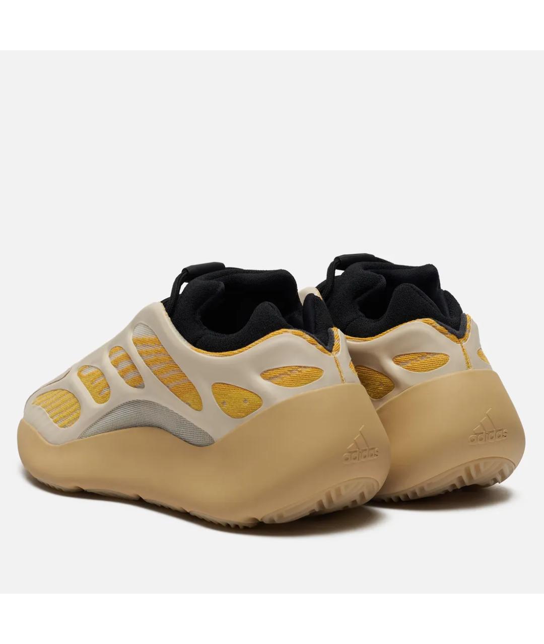 ADIDAS YEEZY Желтые низкие кроссовки / кеды, фото 4