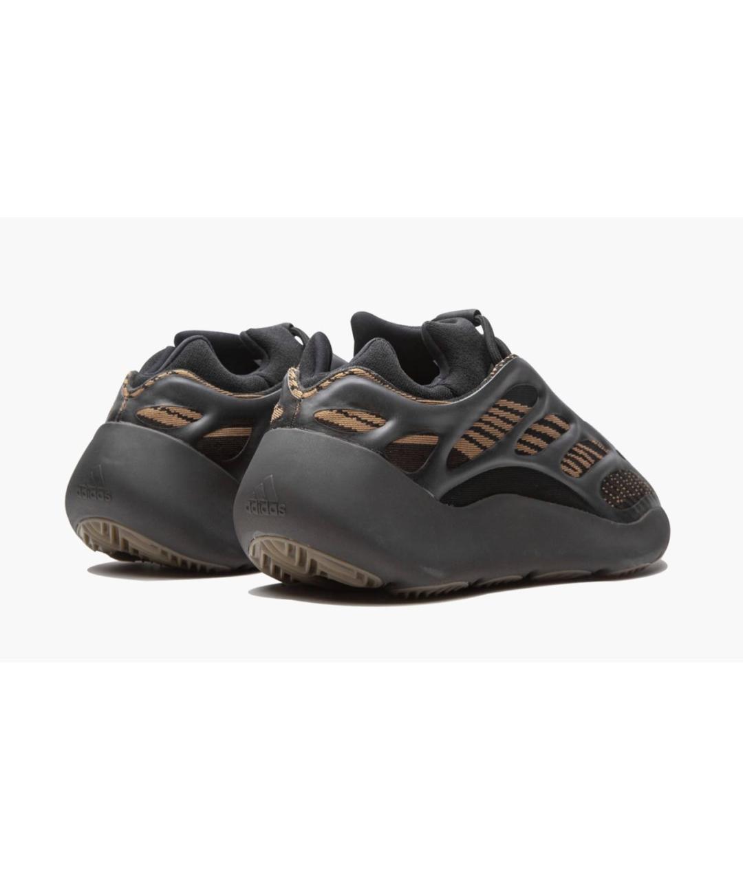ADIDAS YEEZY Черные низкие кроссовки / кеды, фото 3