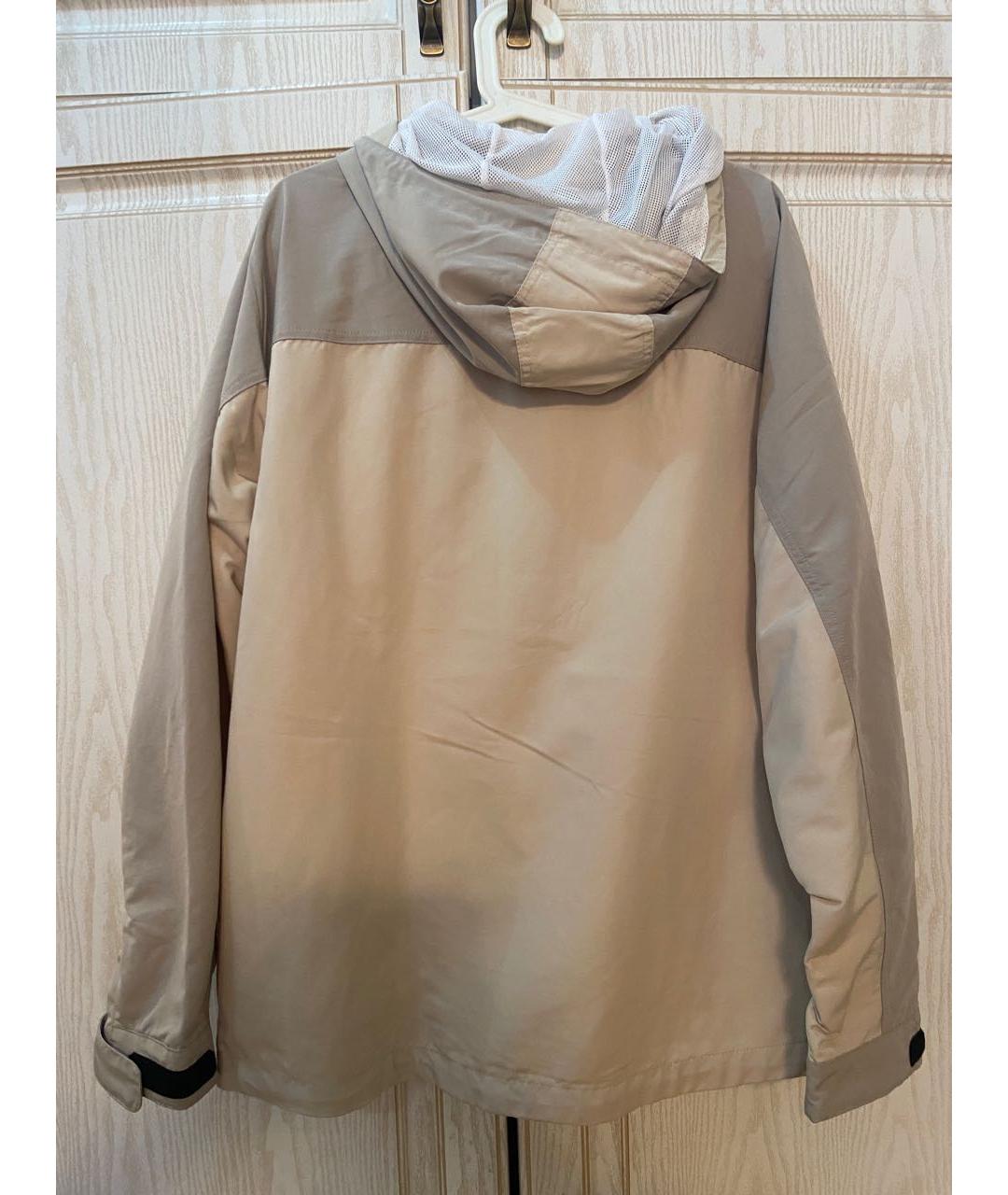 DKNY Бежевая полиэстеровая куртка, фото 2