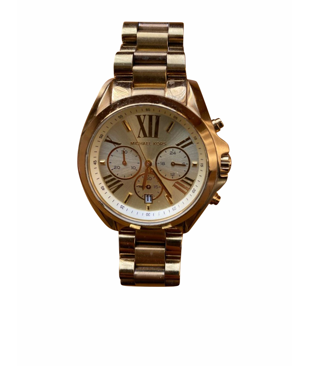 MICHAEL KORS Золотые позолоченные часы, фото 1