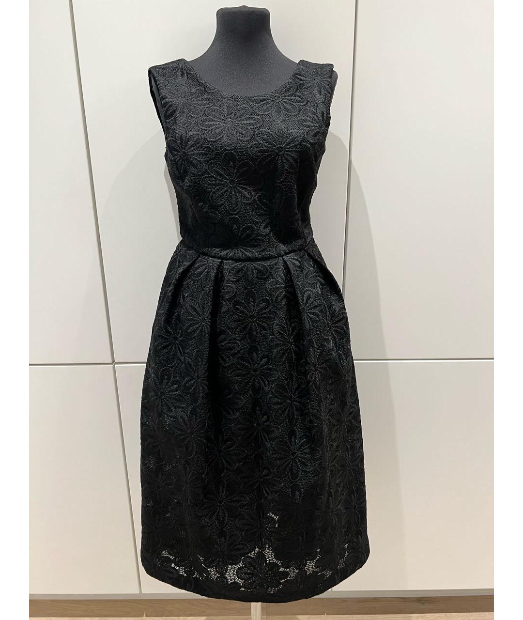 Claudie Pierlot Черное кружевное вечернее платье, фото 8
