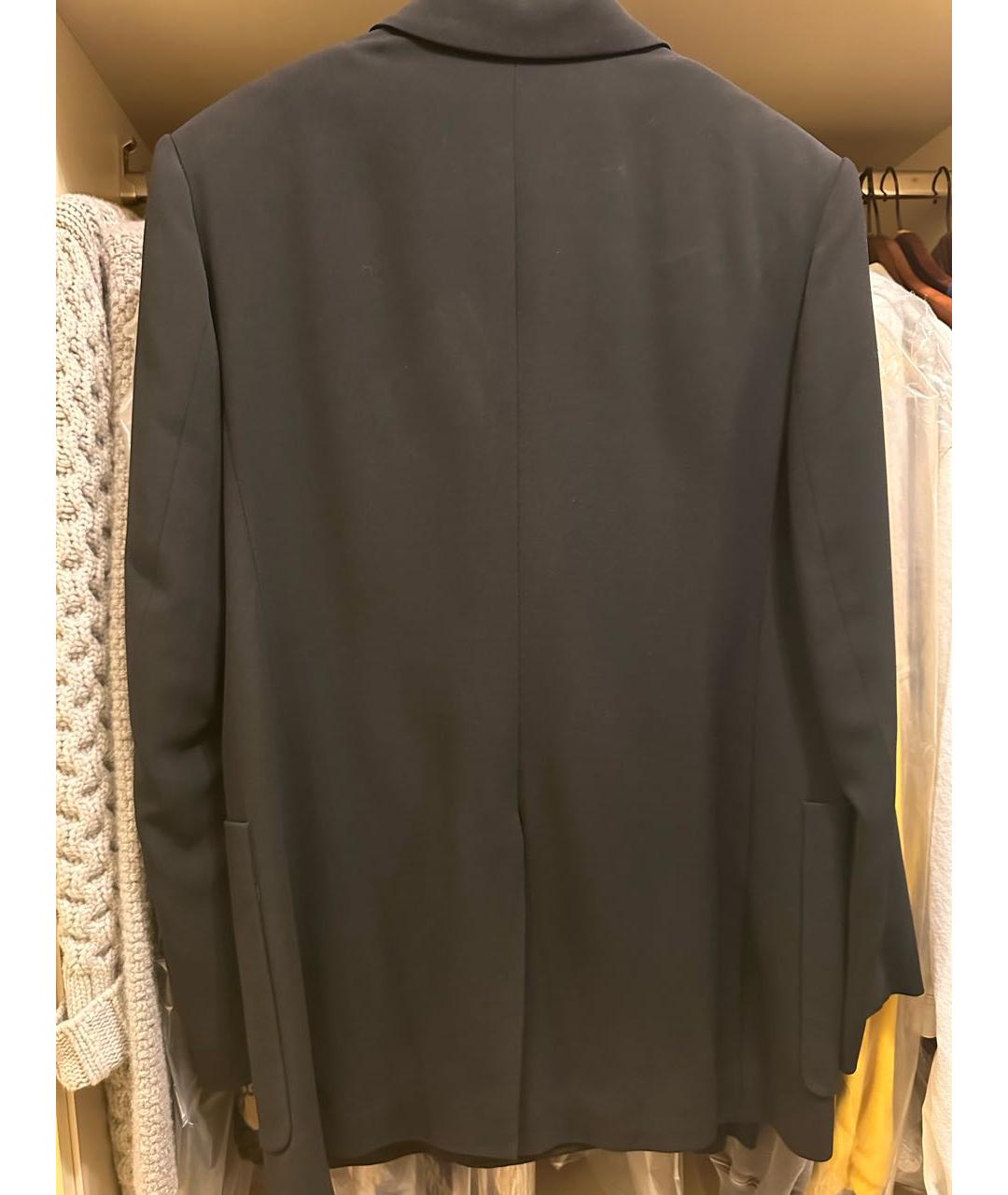 BALMAIN Черный вискозный жакет/пиджак, фото 2