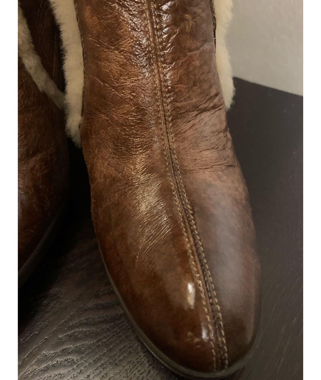 CASADEI Коричневые сапоги, фото 4