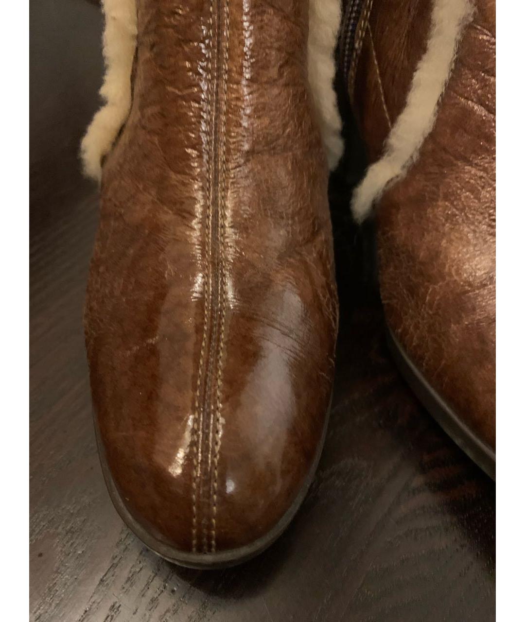 CASADEI Коричневые сапоги, фото 3