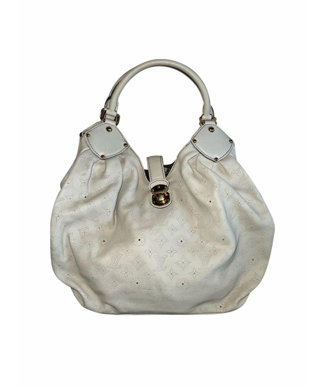 LOUIS VUITTON Бежевая кожаная сумка тоут, фото 1