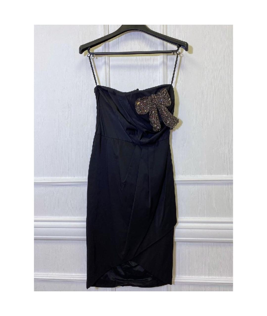 ELISABETTA FRANCHI Черное платье, фото 9