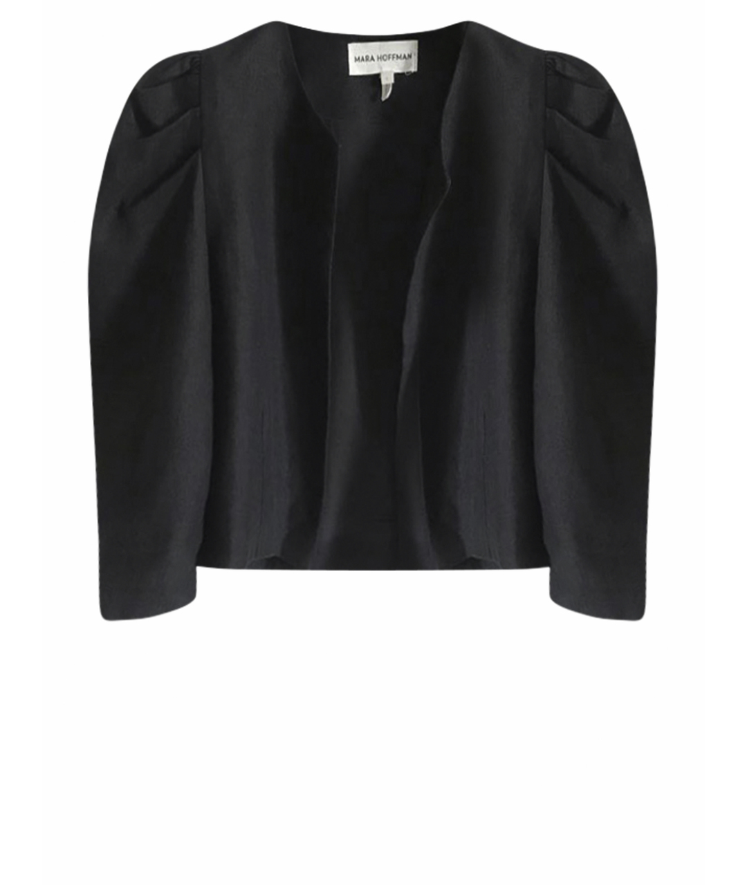 MARA HOFFMAN Черный льняной жакет/пиджак, фото 1