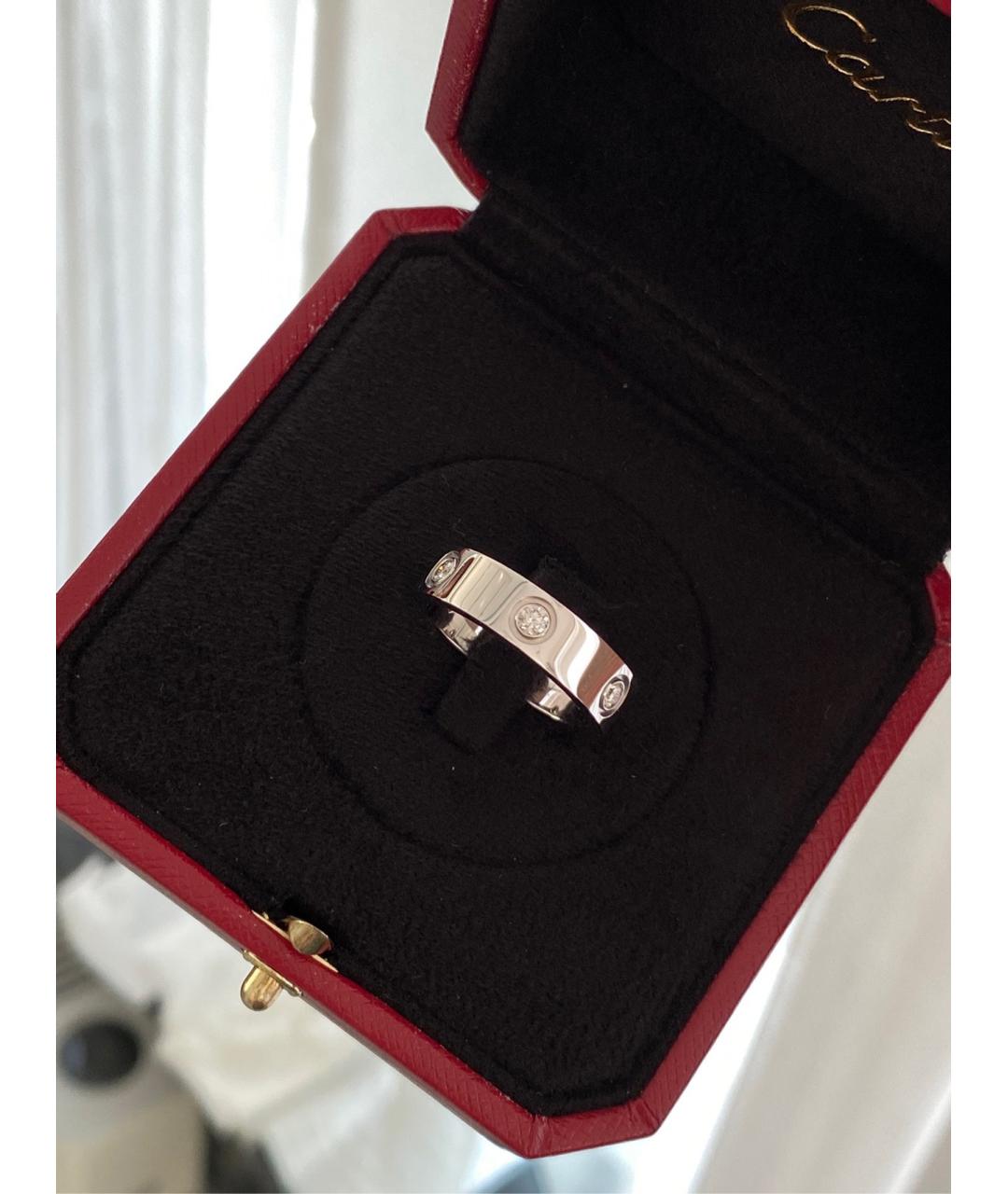CARTIER Серебряное кольцо из белого золота, фото 2