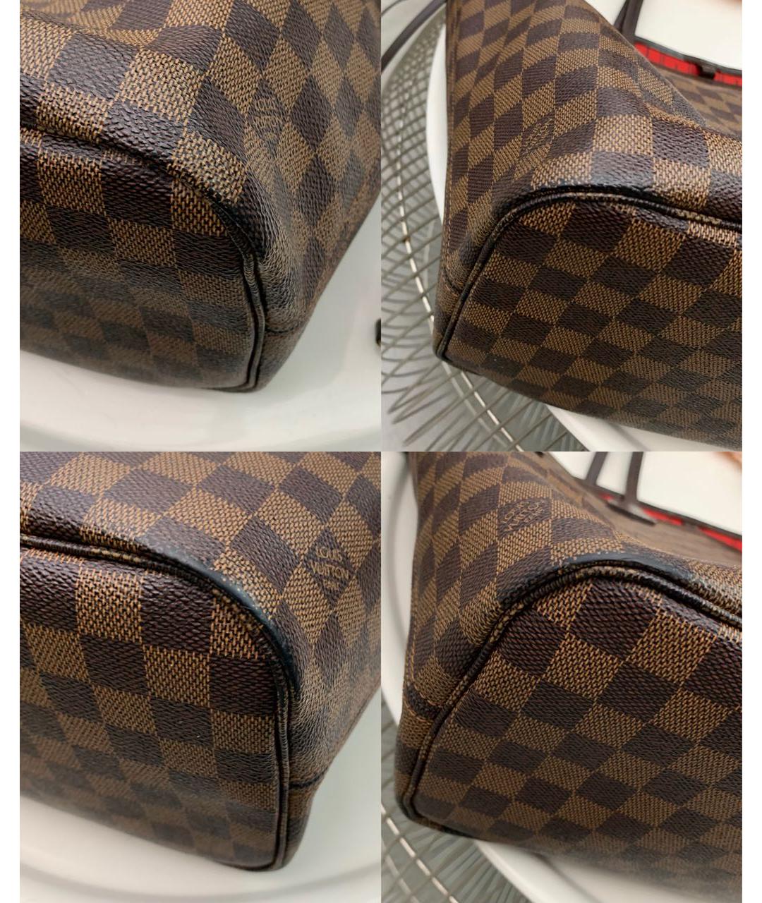 LOUIS VUITTON Коричневая сумка тоут, фото 7