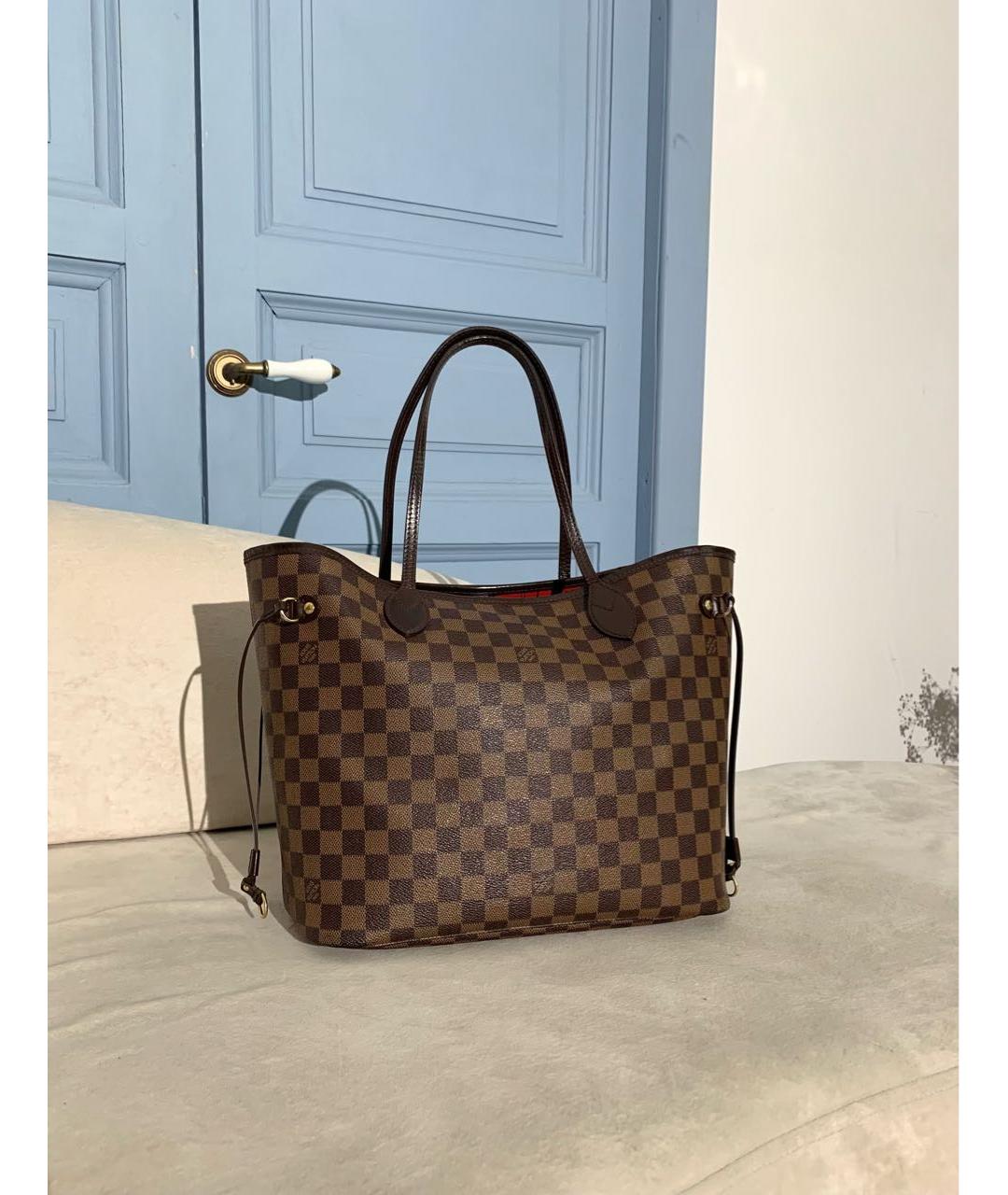 LOUIS VUITTON Коричневая сумка тоут, фото 2
