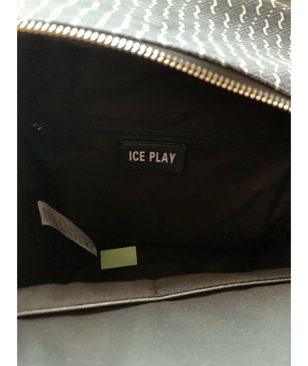 ICE PLAY Темно-синий рюкзак из искусственной кожи, фото 4