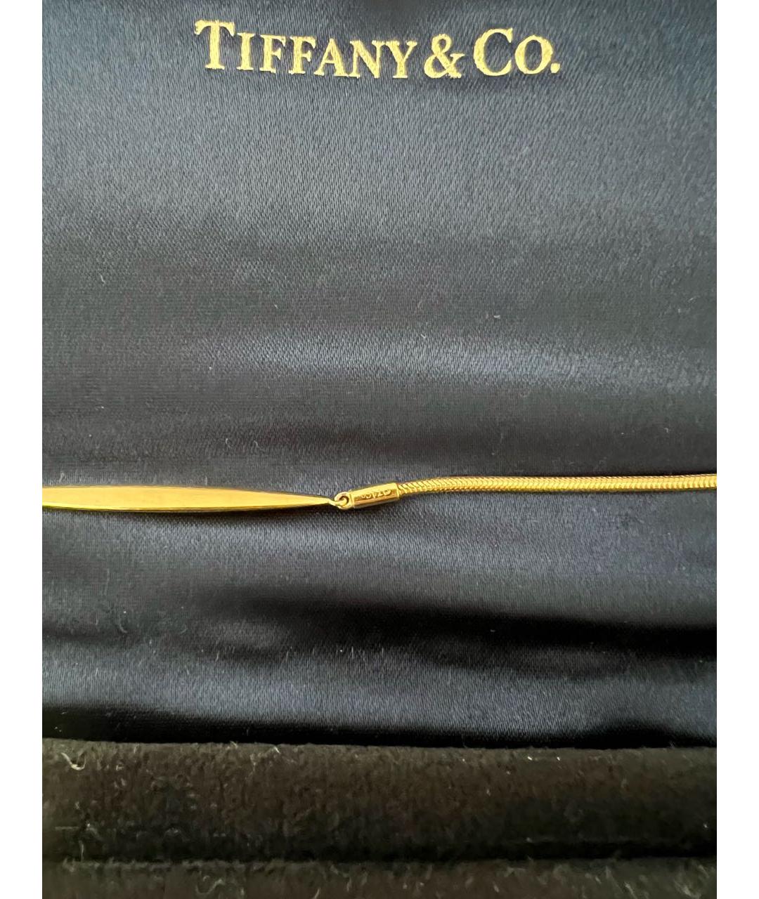 TIFFANY&CO Золотое колье из желтого золота, фото 8