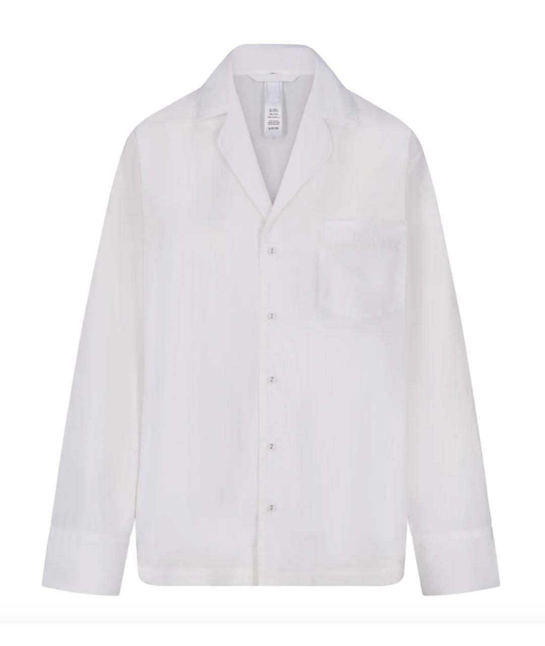 SKIMS Белая хлопковая пижама, фото 6