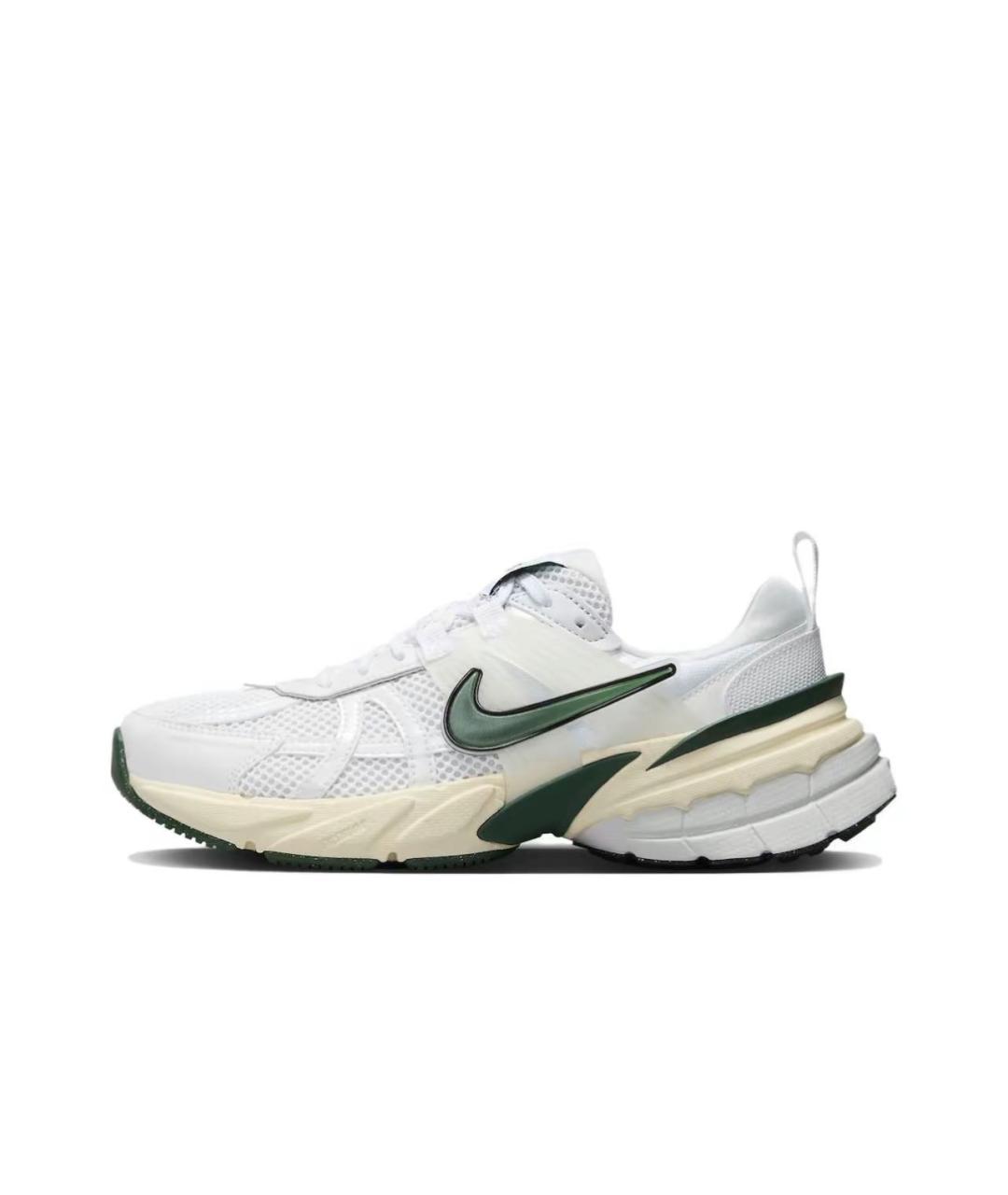 NIKE Белые текстильные кроссовки, фото 4
